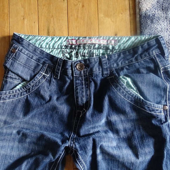 BLUE GURU JEANS  36 X 30 - Picture 2 of 3